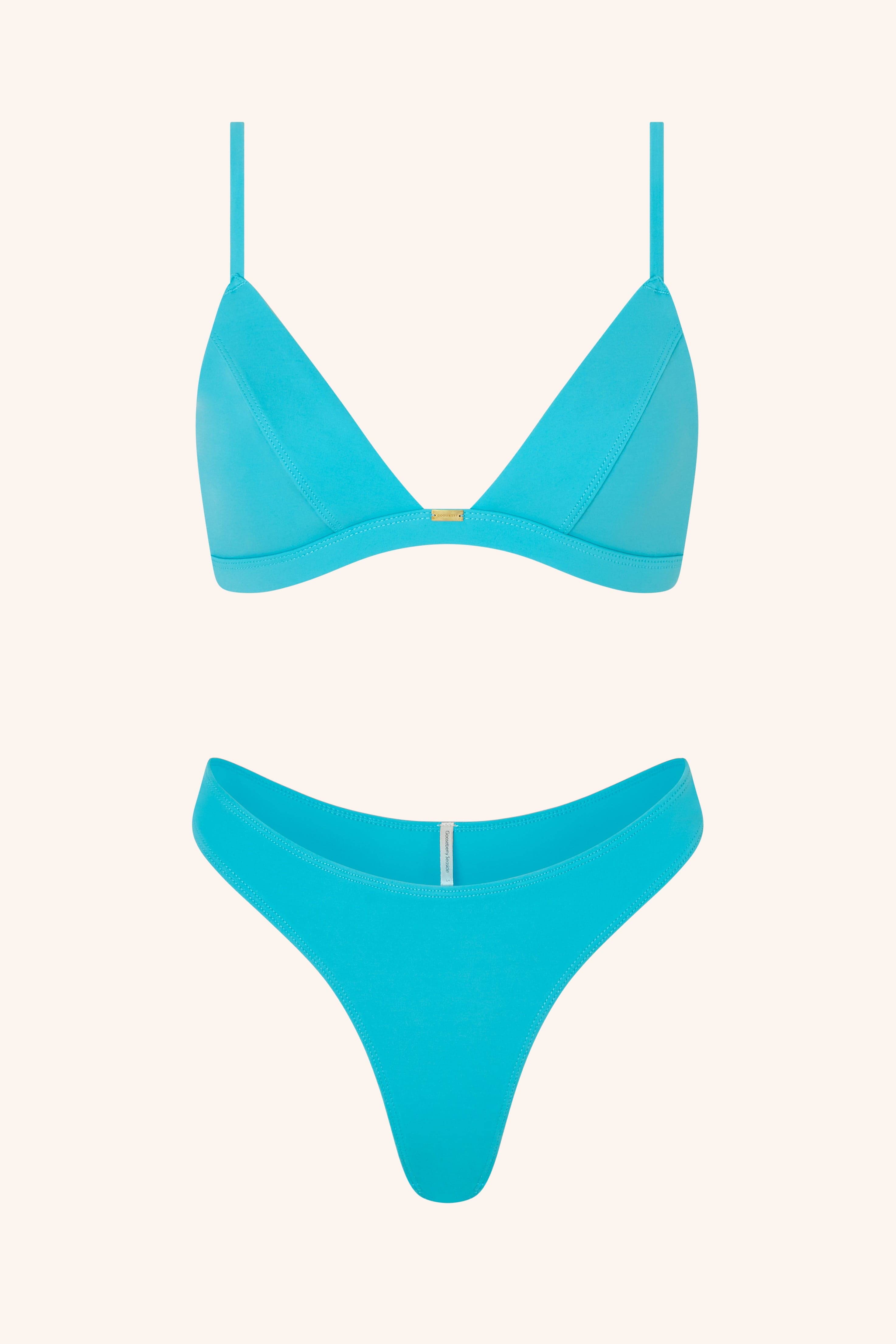 So Chic XS / Aquamarine Triangle Aquamarine