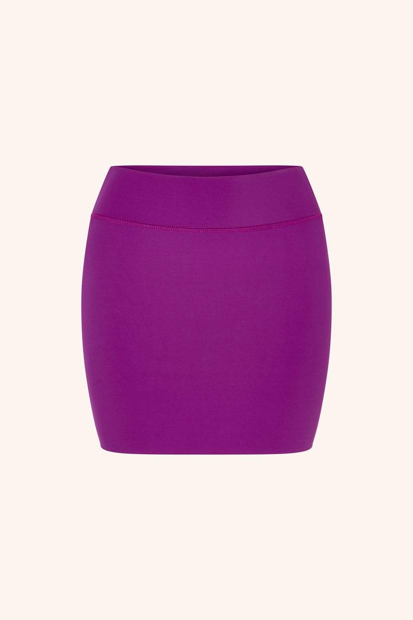 So Chic XS-S / Plum Mini Skirt Rum