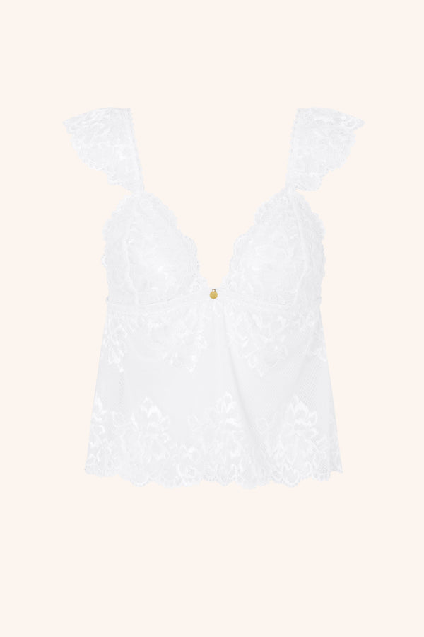 Coquette Caraco White