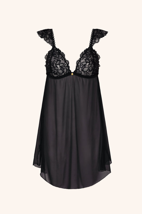 Black Slip Dress