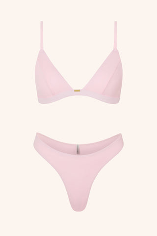 So Chic XS / Baby Pink Triangle Plum