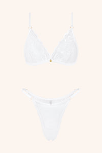 Blush XS / White Triangle White