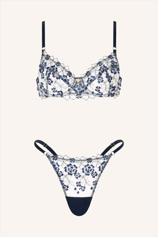 Forget Me Not Bra Blue