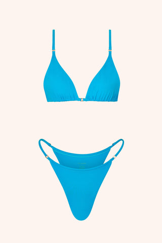 So Chic XS / Cerulean Triangle Top Soleil
