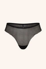 Silk Panties Black