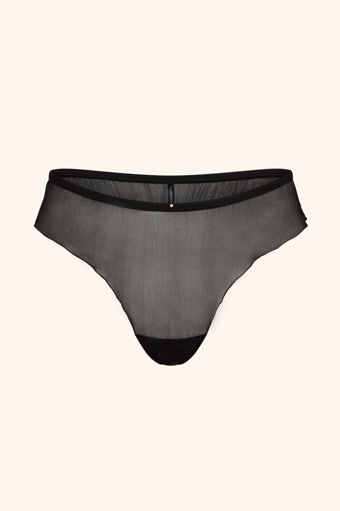 Silk Panties Black