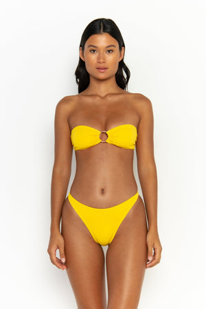 So Chic XS / Lemonade Bandeau Seafoam