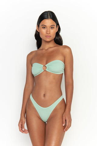 So Chic XS / Seafoam Bandeau Coral