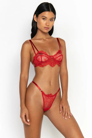 Oh So Sweet XS / Red Bra Burgundy